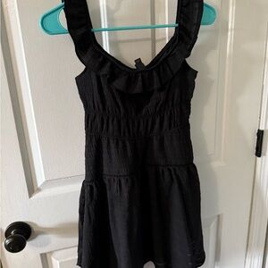 Wild Fable Textured Black Top